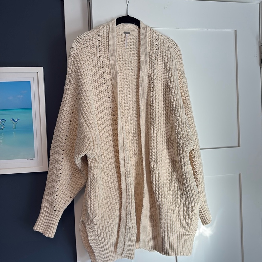 Free people oversized cardigan